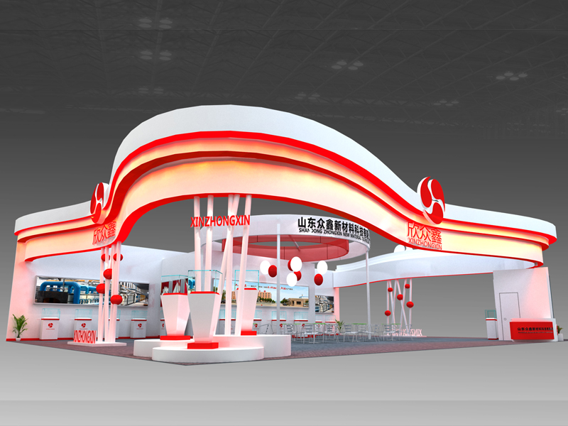 眾鑫新材料——機械展設計特裝